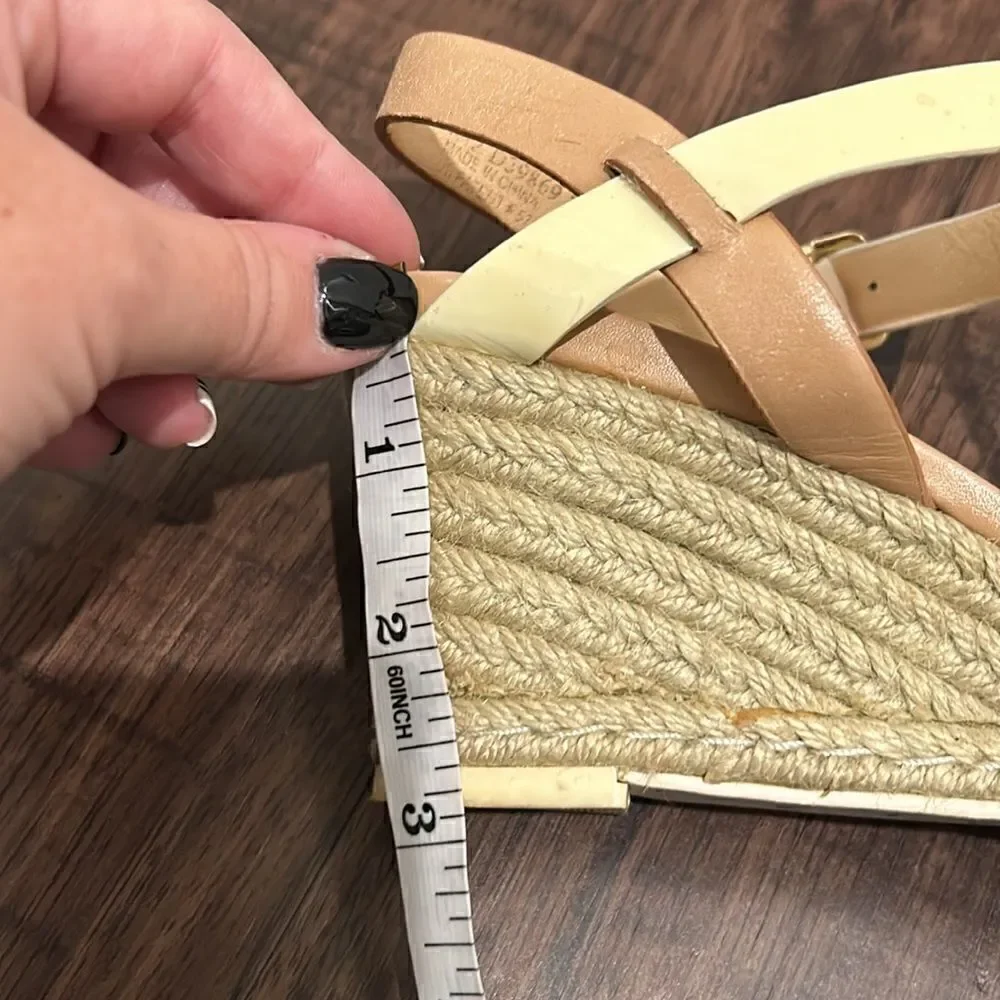 Cole Haan Nike Air Nude Wedges, Size 7.5
